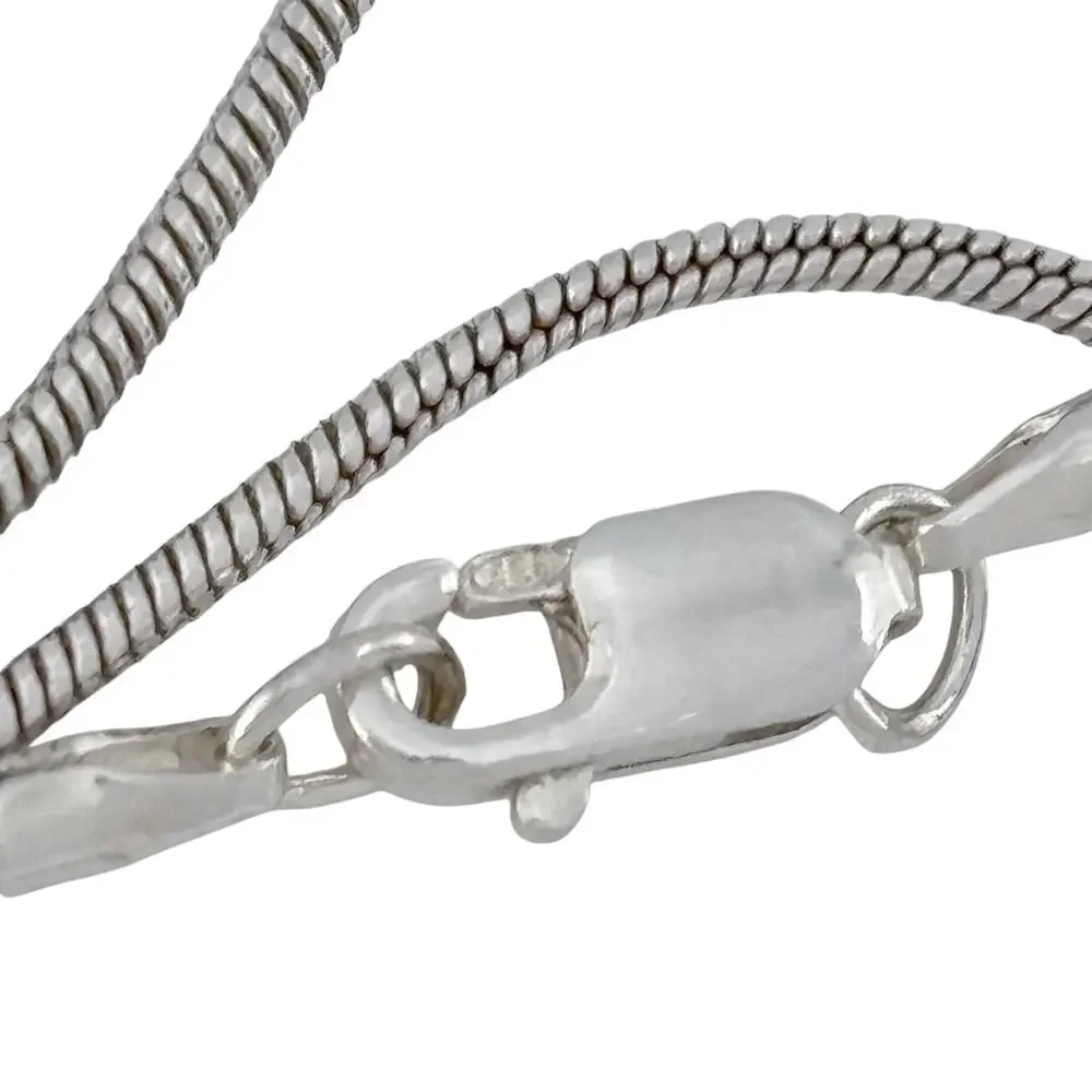 Vintage Sterling Silver 925 Snake Chain Necklace 20